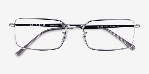 Gunmetal Ray-Ban RB6557 -  Metal Eyeglasses