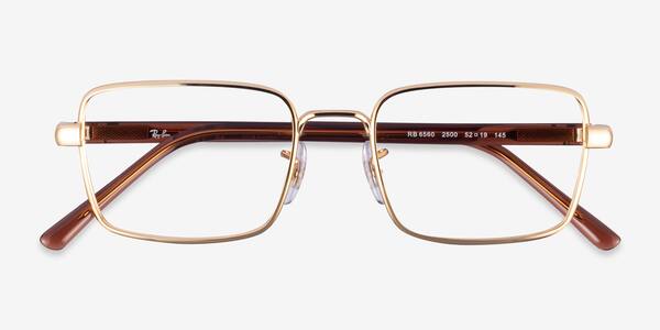 Arista Gold Ray-Ban RB6560 -  Metal Eyeglasses