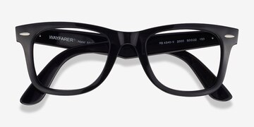 Black Ray-Ban Wayfarer Ease Change -  Plastic Eyeglasses