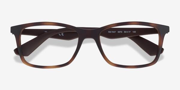 Tortoise Brown Ray-Ban RB7047 -  Plastic Eyeglasses
