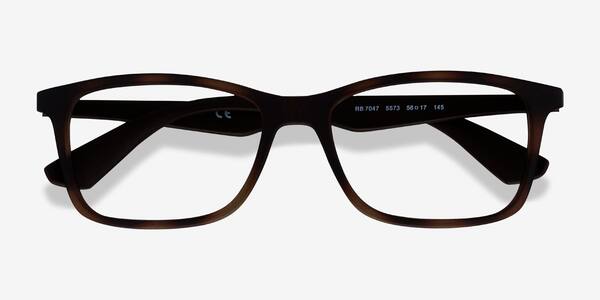 Tortoise Brown Ray-Ban RB7047 -  Plastic Eyeglasses