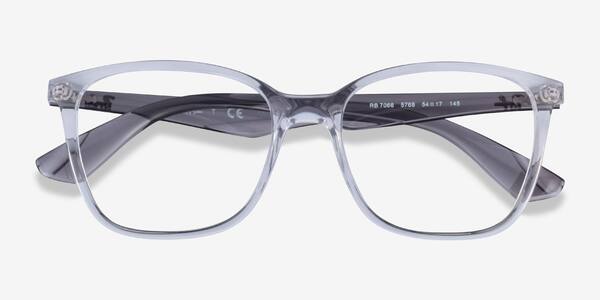 Clear Gray Ray-Ban RB7066 -  Plastic Eyeglasses