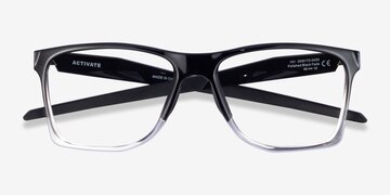 Black Clear Oakley Activate -  Plastic Eyeglasses