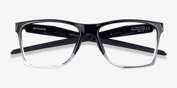 Black Clear Oakley Activate -  Plastic Eyeglasses