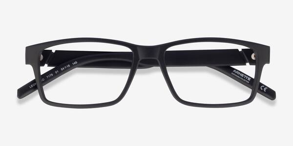 Matte Black ARNETTE Leonardo -  Plastique Lunettes de vue