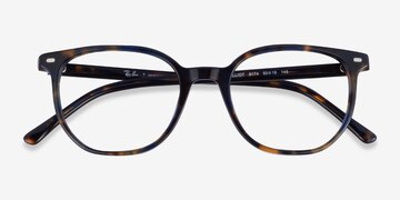 Yellow Blue Tortoise Ray-Ban RB5397 Elliot -  Acetate Eyeglasses