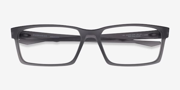 Satin Gray Oakley Overhead -  Plastique Lunettes de vue