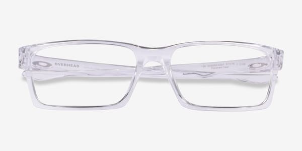 Polished Clear Oakley Overhead -  Plastic Eyeglasses