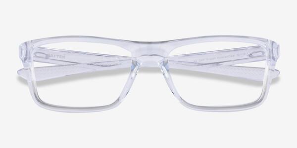 Polished Clear Oakley Rafter -  Plastic Eyeglasses