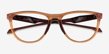 Clear Orange Oakley Admission -  Plastic Eyeglasses