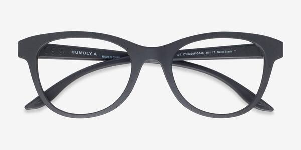 Matte Black Oakley Humbly A -  Plastic Eyeglasses