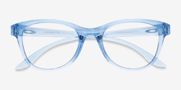 Transparent Blue Oakley Humbly A -  Plastic Eyeglasses