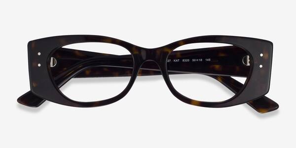 Tortoise Ray-Ban RB7327 Kat -  Eco-friendly Eyeglasses