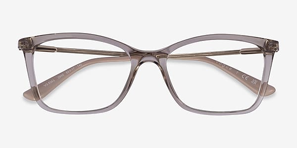 Light Brown Vogue Eyewear VO5563 - Plastic Eyeglasses Light Brown Vogue Eyewear VO5563 - Plastic Eyeglasses