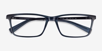 Matte Transparent Blue Armani Exchange AX3027 -  Eco Friendly Eyeglasses