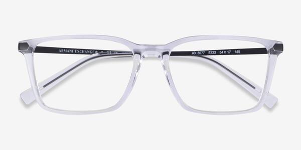 Crystal Clear Armani Exchange AX3077 -  Plastique Lunettes de vue