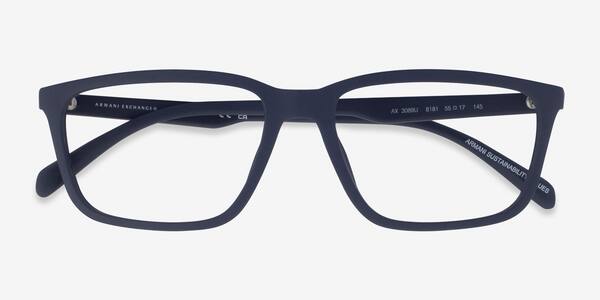 Matte Navy Armani Exchange AX3089U -  Eco-friendly Eyeglasses