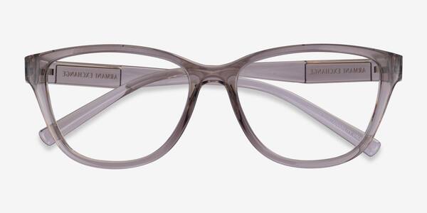 Shiny Transparent Brown Armani Exchange AX3111U -  Eco-friendly Lunettes de vue