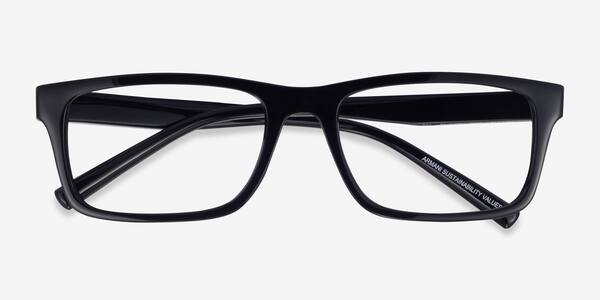 Shiny Black Armani Exchange AX3115 -  Eco-friendly Eyeglasses