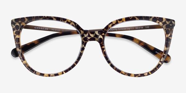 Spotty Tortoise Coach HC6125 -  Acetate Eyeglasses