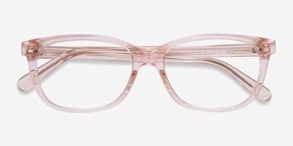 Transparent Pink Coach HC6139U -  Acetate Eyeglasses