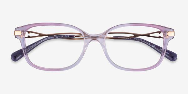 Gradient Transparent Purple Coach HC6172 -  Acetate Eyeglasses