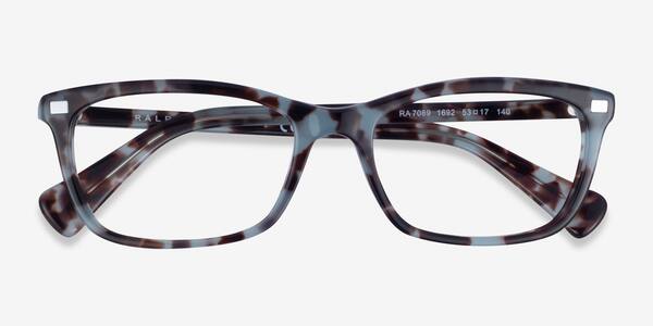 Shiny Blue Tortoise Ralph RA7089 -  Acetate Eyeglasses