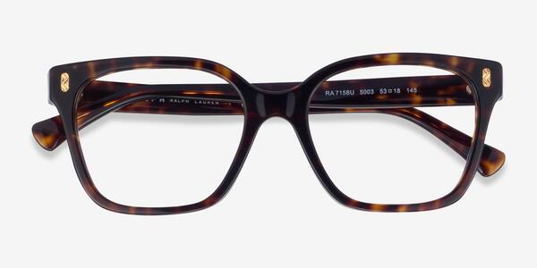 Shiny Dark Tortoise Ralph RA7158U -  Acetate Eyeglasses