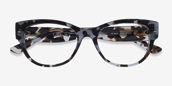 Blue Tortoise Vogue Eyewear VO5604 - Alternative-materials Eyeglasses Blue Tortoise Vogue Eyewear VO5604 - Alternative-materials Eyeglasses