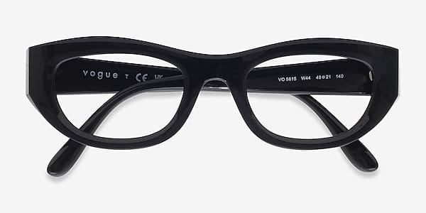 Black Vogue Eyewear VO5615 - Alternative-materials Eyeglasses Black Vogue Eyewear VO5615 - Alternative-materials Eyeglasses