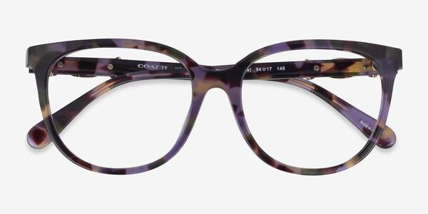 Purple Tortoise Coach HC6260U -  Acétate Lunettes de vue