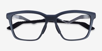 Matte Blue Steel Oakley Enigma Mass -  Metal Eyeglasses
