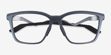 Matte Blue Steel Oakley Enigma Mass -  Metal Eyeglasses