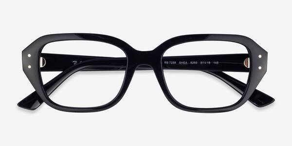 Black Ray-Ban RB7258 SHEA -  Eco-friendly Eyeglasses