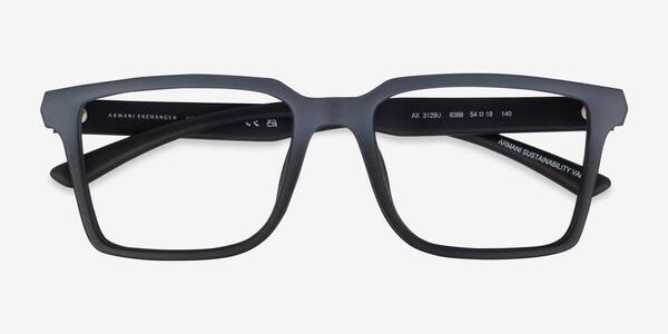 Matte Gray Gradient Black Armani Exchange AX3129U -  Alternative-materials Eyeglasses