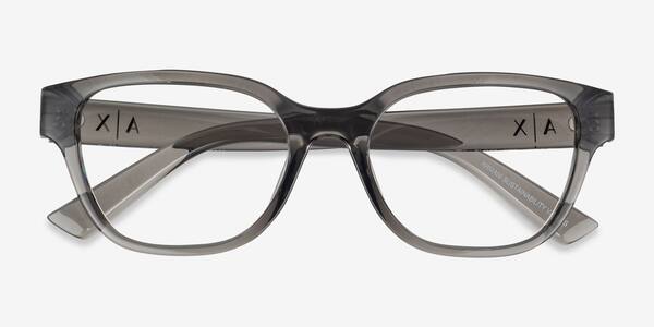 Shiny Transparent Gray Armani Exchange AX3134U -  Alternative-materials Eyeglasses