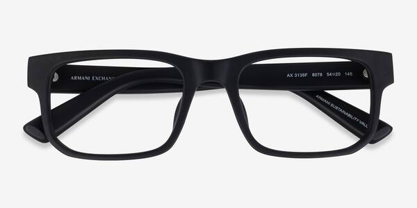 Matte Black Armani Exchange AX3135F -  Alternative-materials Lunettes de vue