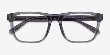 Transparent Gray Coach HC6277U -  Acetate Eyeglasses