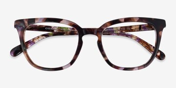 Amethyst Pearl Tortoise Coach HC6222U -  Acetate Eyeglasses