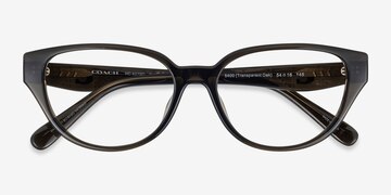 Transparent Oak Coach HC6279D -  Eco Friendly Eyeglasses