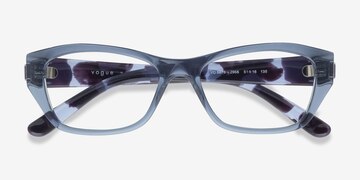 Transparent Blue Vogue Eyewear VO5676 -  Alternative Materials Eyeglasses