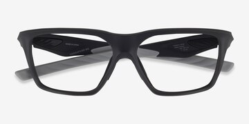 Matte Carbon Oakley Versafuse SQ -  Plastic Eyeglasses