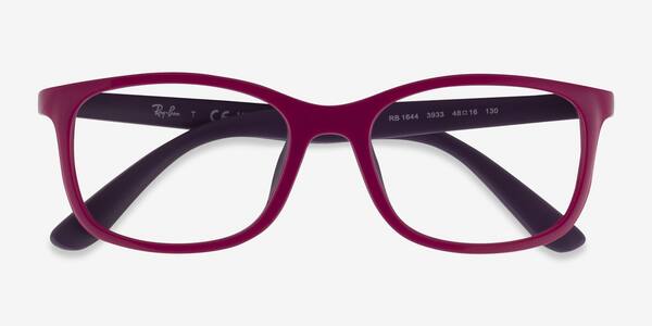 Fucsia On Rubber Violet Ray-Ban RB1644 -  Eco-friendly Eyeglasses