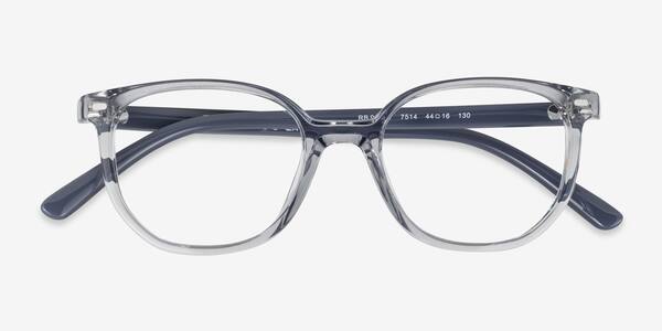 Transparent Gray Ray-Ban Junior Ellot -  Plastic Eyeglasses
