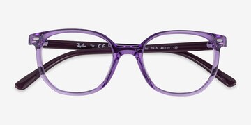 Transparent Violet Ray-Ban Junior Ellot -  Plastic Eyeglasses