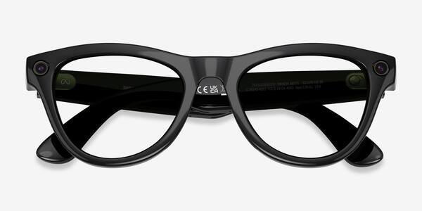 Shiny Black Ray-Ban Meta (Gen 2) Skyler -  Plastic Ai-glasses
