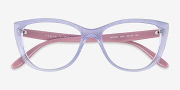 Transparent Light Violet Vogue Eyewear VO5485 -  Plastic Eyeglasses