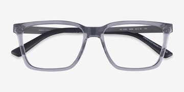 Shiny Transparent Gray Armani Exchange AX3103 -  Plastic Eyeglasses