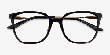 Shiny Black Armani Exchange AX3142U -  Metal Eyeglasses