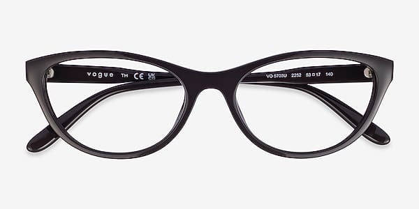 Full Brown Vogue Eyewear VO5703U - Plastic Eyeglasses Full Brown Vogue Eyewear VO5703U - Plastic Eyeglasses